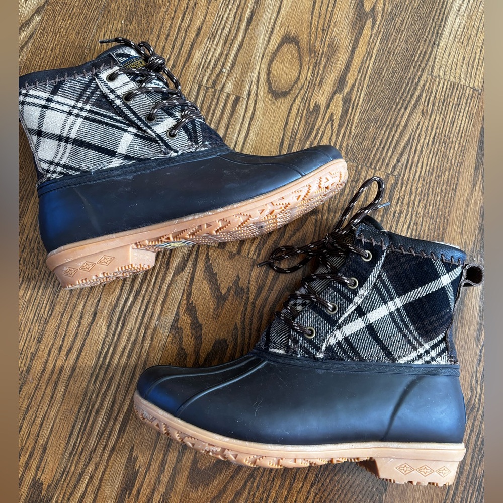 Pendleton Heritage Plaid short duck boot - Picture 5 of 9
